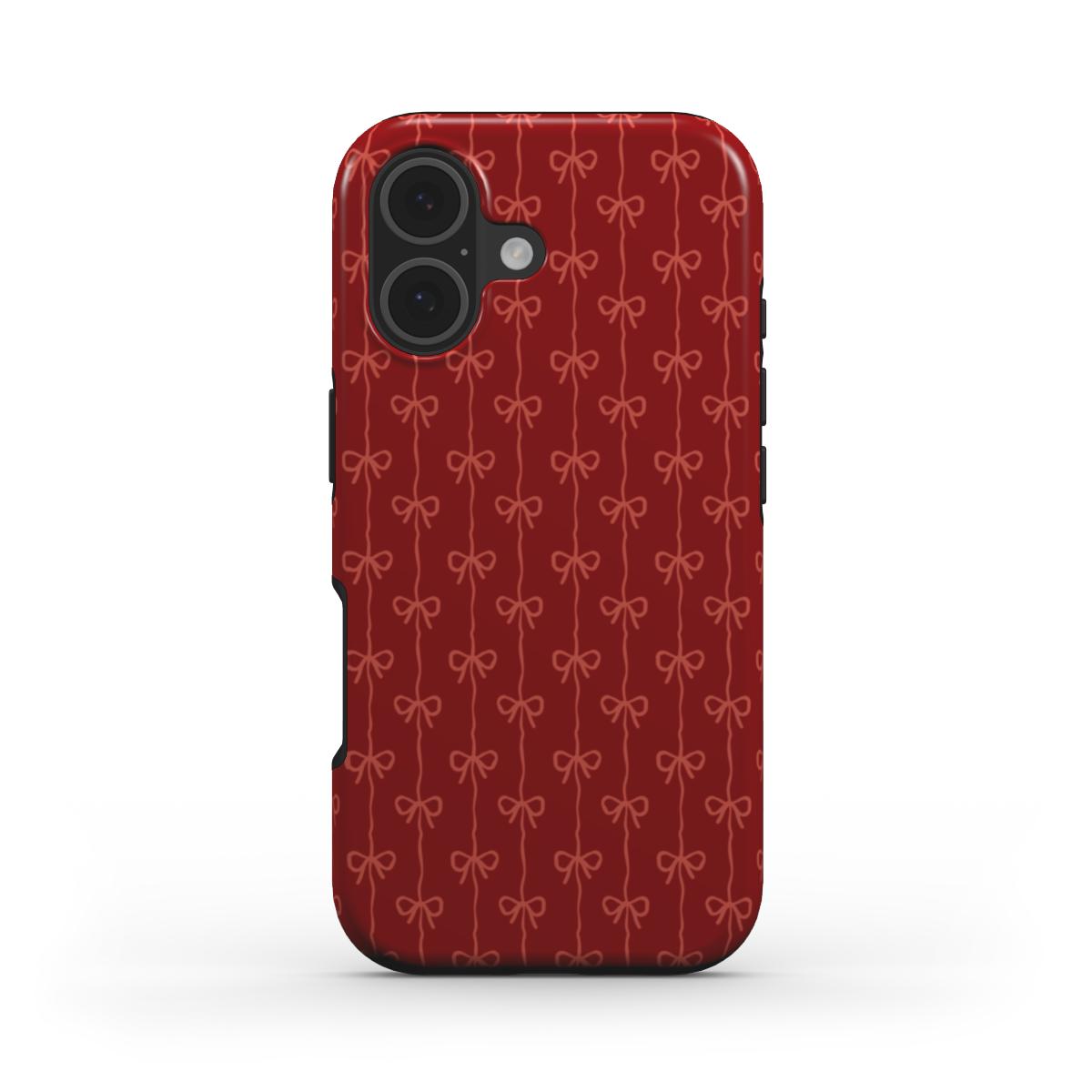 "Red Strings" Phone Case