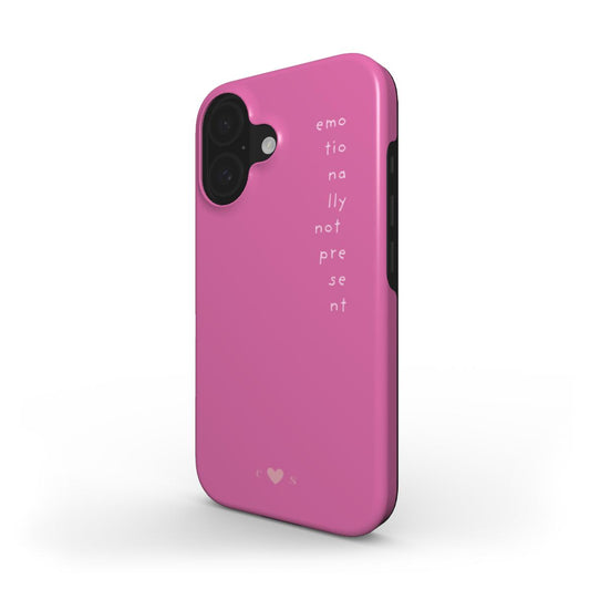 "Emotionally not Presented" Phone Case