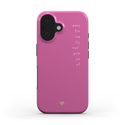 "Emotionally not Presented" Phone Case