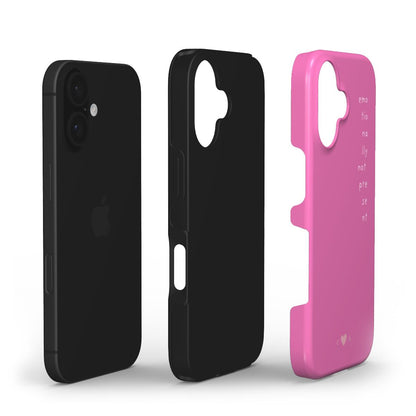 "Emotionally not Presented" Phone Case