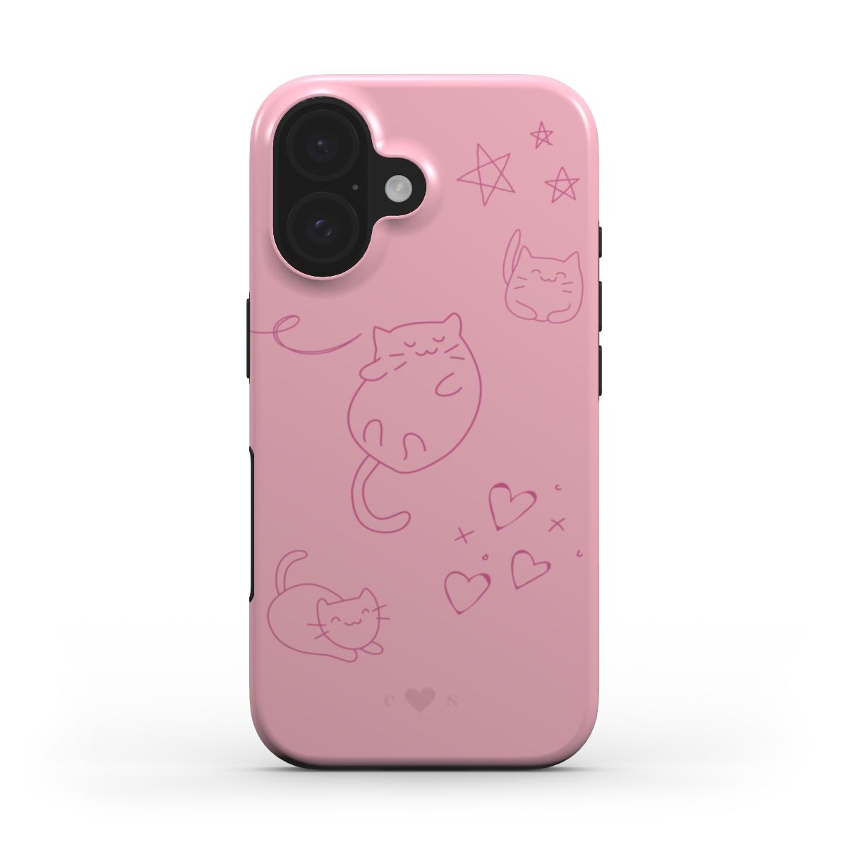 "Dreamy Cats" Phone Case
