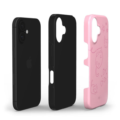 "Dreamy Cats" Phone Case