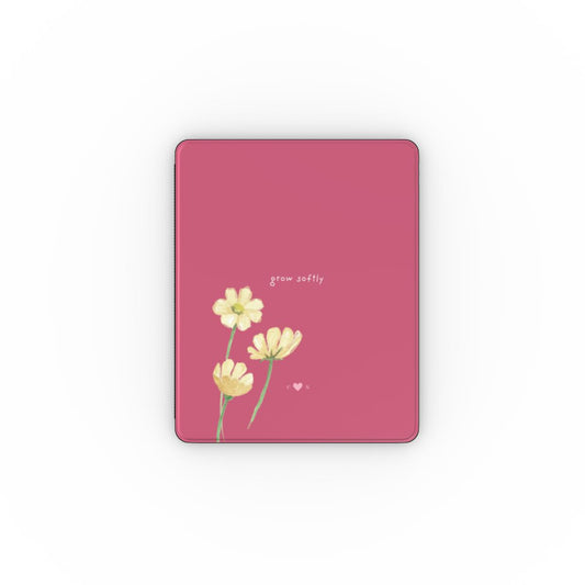 "Grow Softly" iPad Case