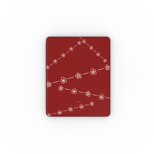 "Threaded Blossoms" iPad Case