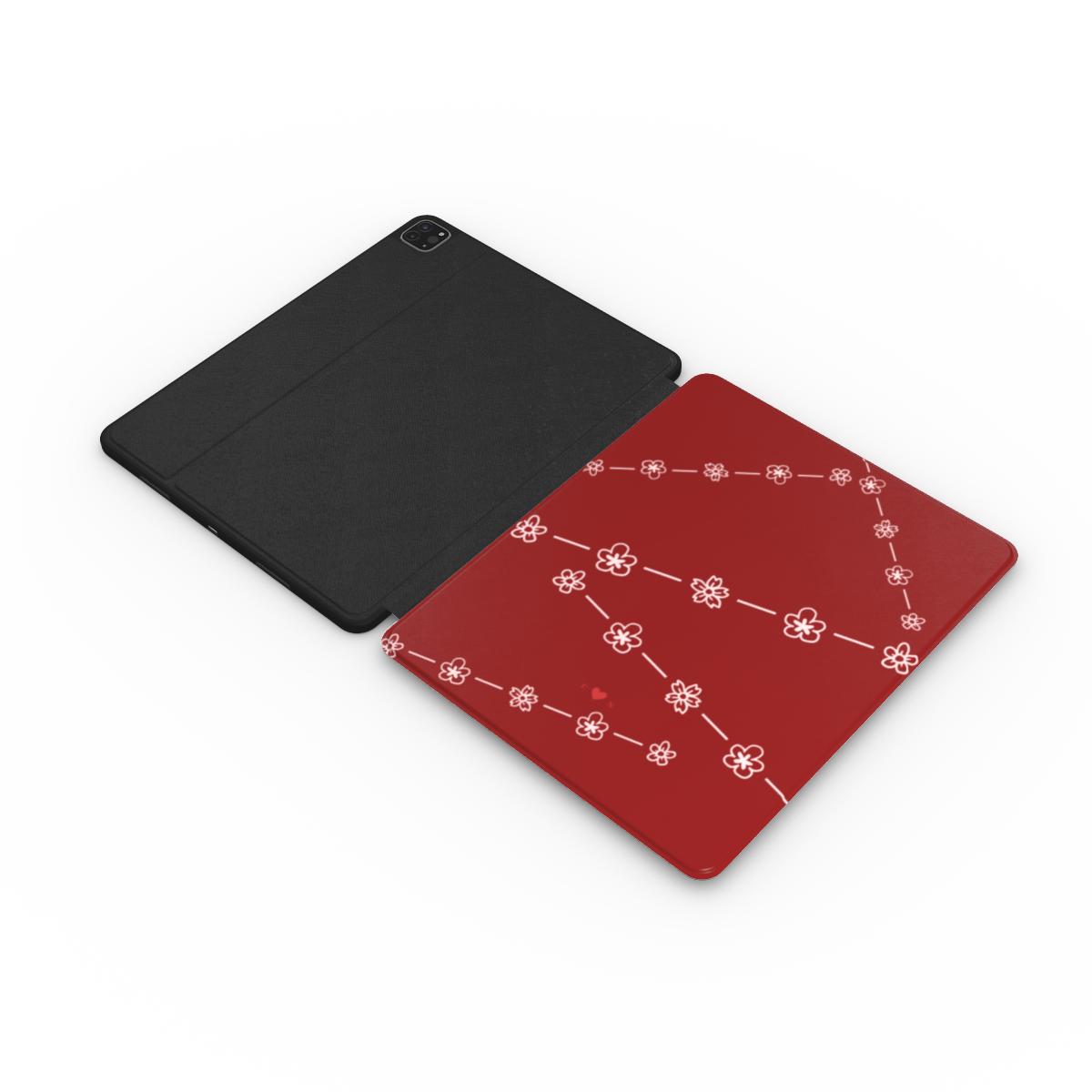 "Threaded Blossoms" iPad Case
