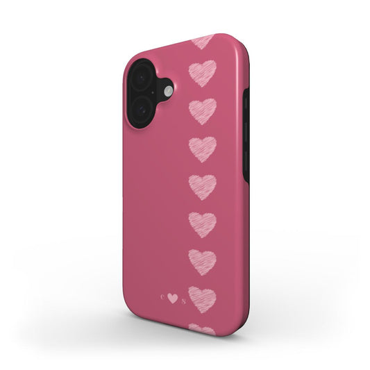 "Lined with Love" Phone Case