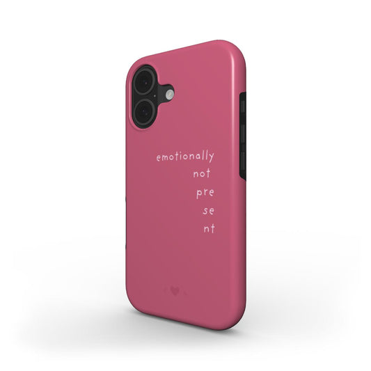 "Emotionally not Presented" Phone Case