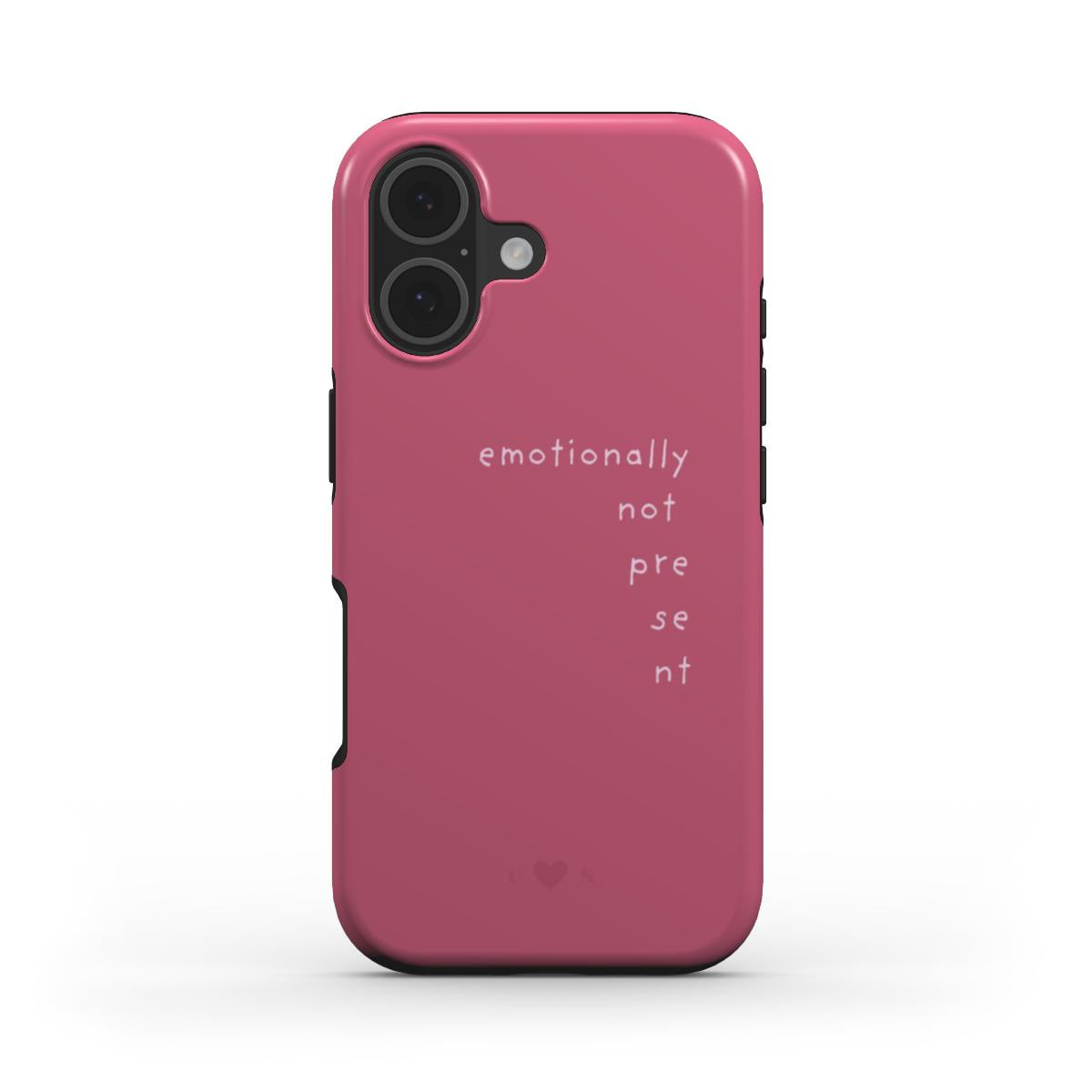 "Emotionally not Presented" Phone Case
