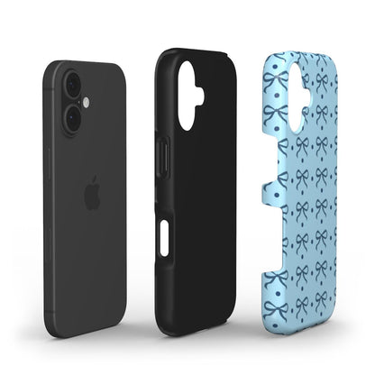 "Blue Ribbons" Phone Case