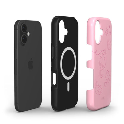 "Cozy Whiskers" MagSafe Phone Case