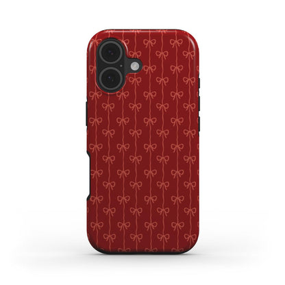 "Red Strings" Phone Case