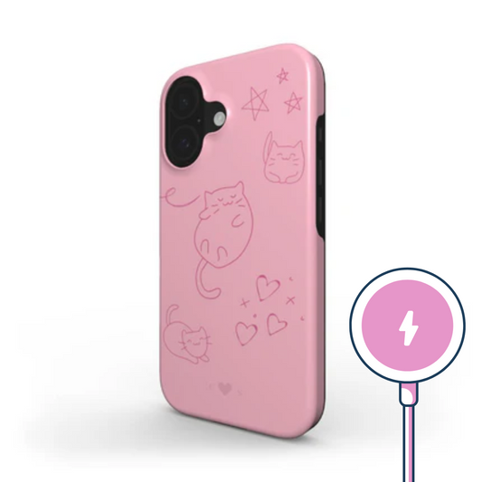 "Dreamy Cats" MagSafe Phone Case
