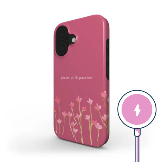 "Bloom with Passion" MagSafe Phone Case